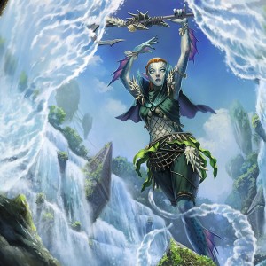 Cascade Seer - Zendikar Rising MtG Art