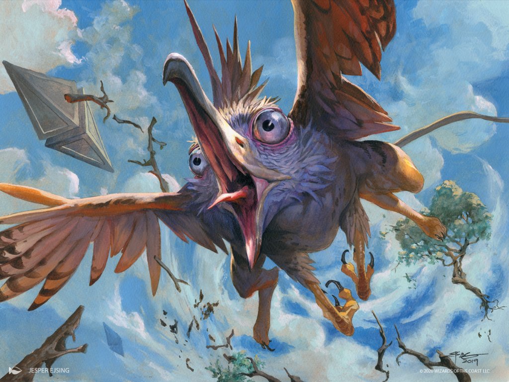 Fearless Fledgling - Zendikar Rising MtG Art