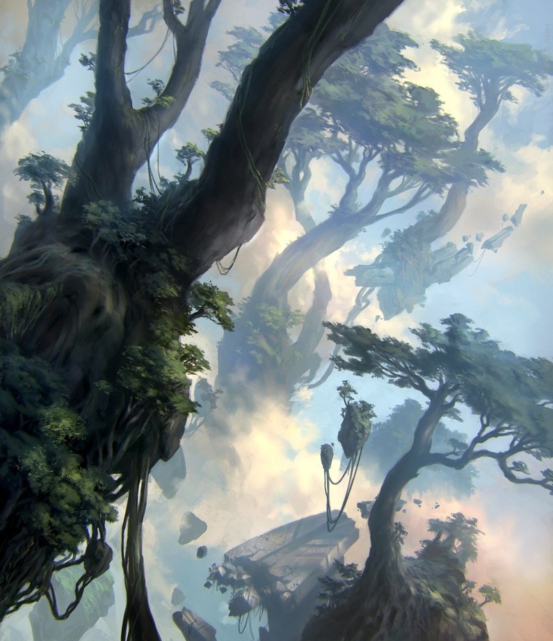 Forest - Zendikar Rising MtG Art