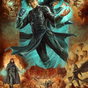 Jace, Mirror Mage Variant - Zendikar Rising MtG Art