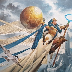 Linvala, Shield of Sea Gate - Zendikar Rising MtG Art