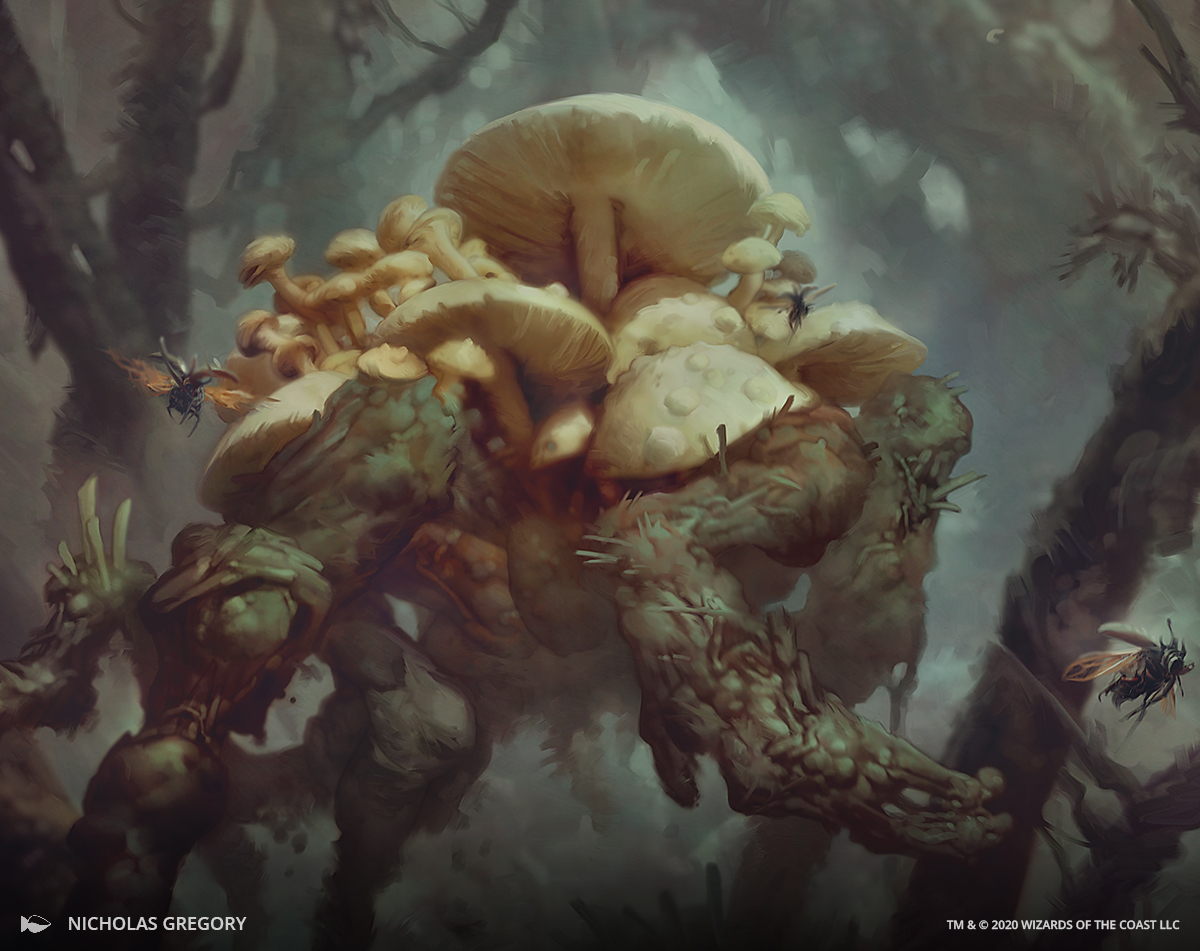 Swarm Shambler - Zendikar Rising MtG Art