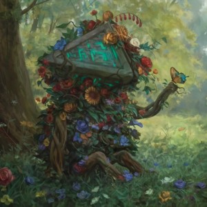 Tangled Florahedron - Zendikar Rising MtG Art