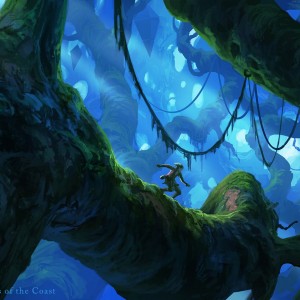 Timbercrown Pathway - Zendikar Rising MtG Art