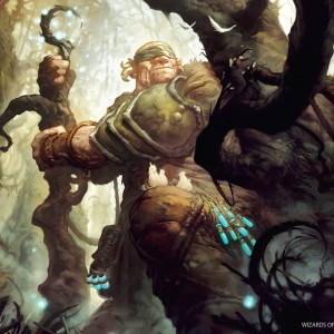 Turntimber Ascetic - Zendikar Rising MtG Art