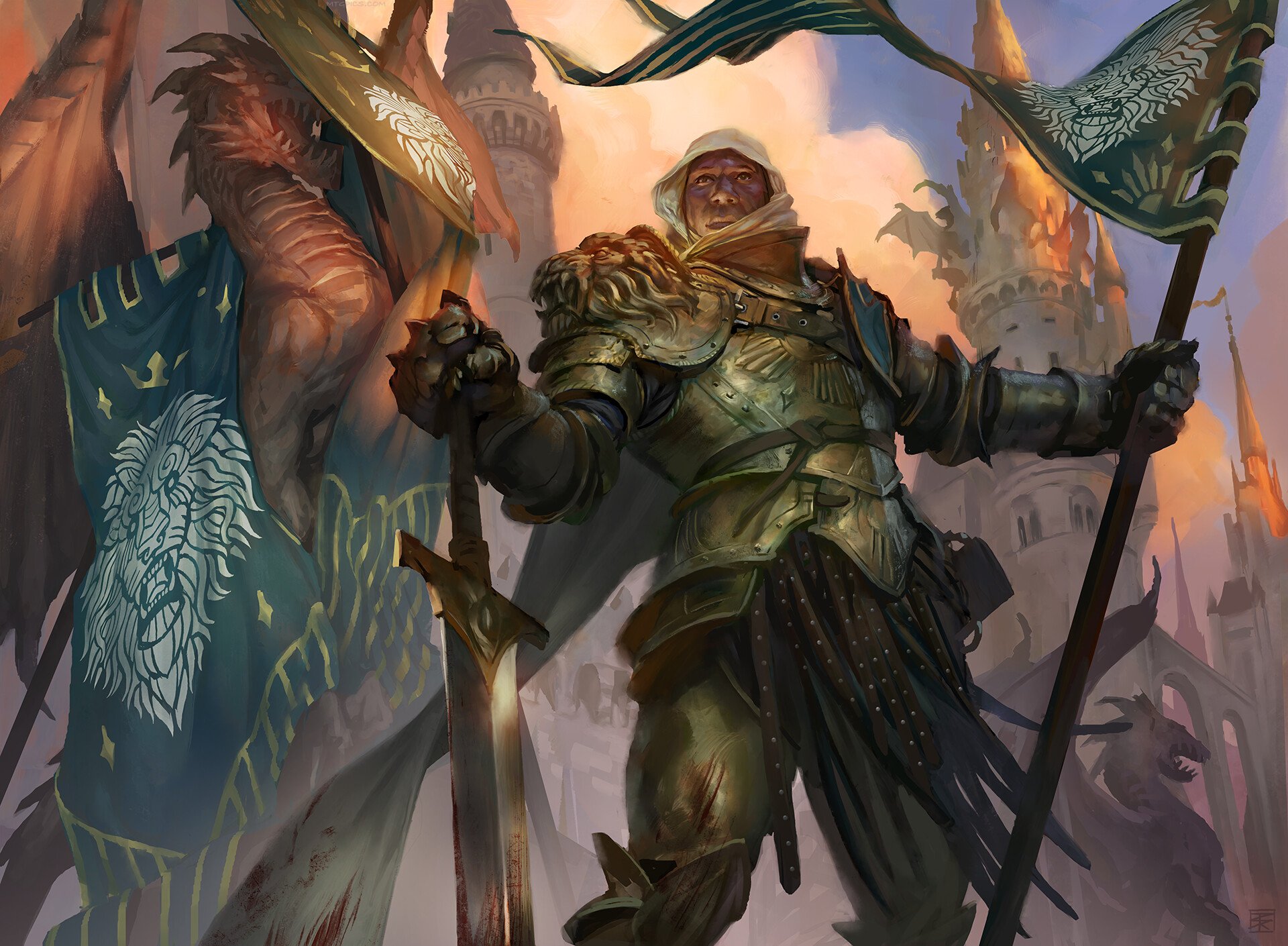 Keeper of the Accord MtG Art from Commander Legends Set by Denman Rooke ...