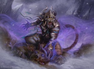 Rakshasa Debaser MtG Art from Commander Legends Set by Yigit Koroglu ...