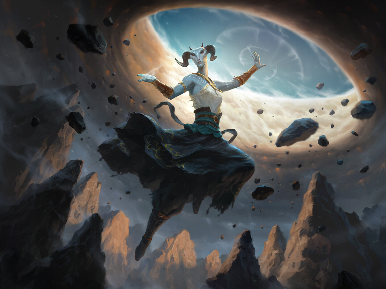 Siani, Eye of the Storm - Commander Legends MtG Art