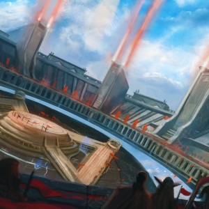 Spectator Seating - Commander Legends MtG Art