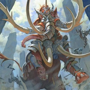 Battle Mammoth - Kaldheim MtG Art