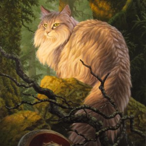 Cat Token - Kaldheim MtG Art