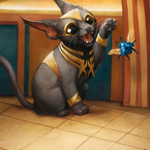 Cat Token - Secret Lair MtG Art