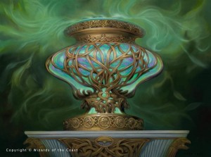 Cosmos Elixir MtG Art from Kaldheim Set by Volkan Baga - Art of Magic ...