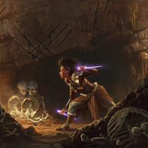 Dogged Pursuit - Kaldheim MtG Art