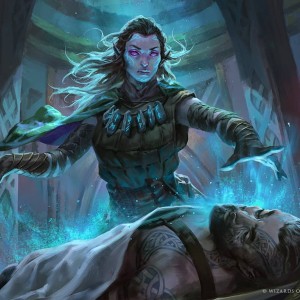 Elderfang Ritualist - Kaldheim MtG Art