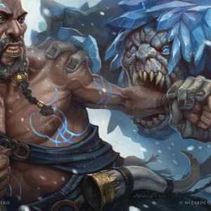 Frost Bite - Kaldheim MtG Art