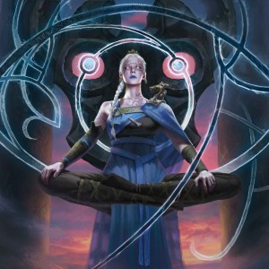 Glimpse the Cosmos - Kaldheim MtG Art