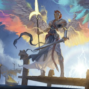 Glorious Protector - Kaldheim MtG Art