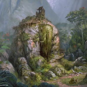 Gnottvold Slumbermound - Kaldheim MtG Art