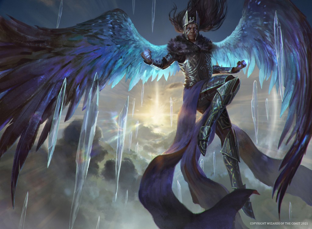 Hailstorm Valkyrie MtG Art from Kaldheim Set by Bram Sels - Art of ...