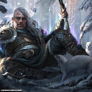 Jorn, God of Winter - Kaldheim MtG Art