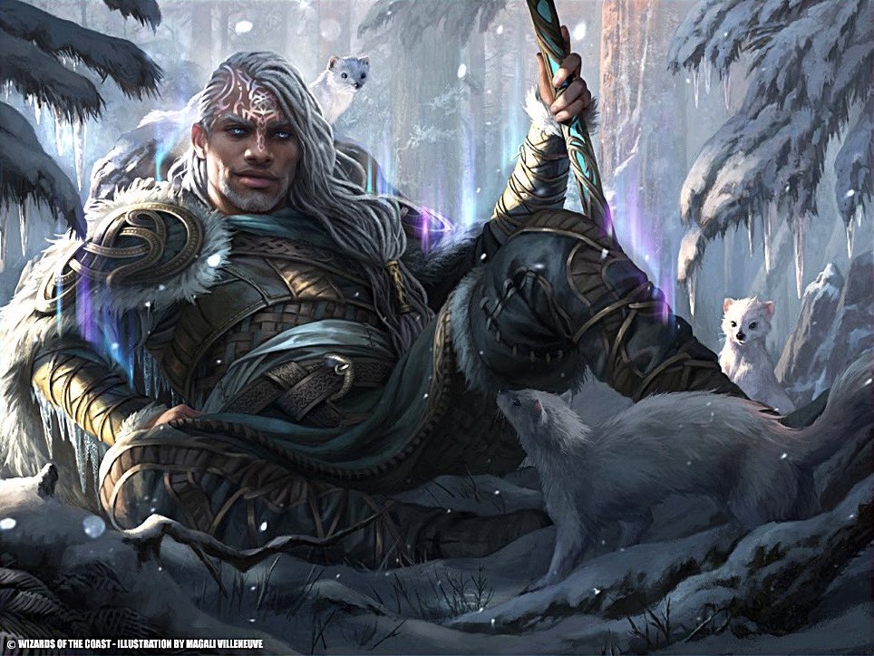 Jorn, God of Winter - Kaldheim MtG Art