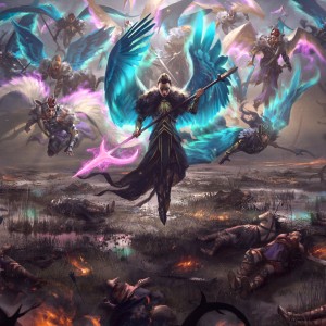 Rampage of the Valkyries - Kaldheim MtG Art