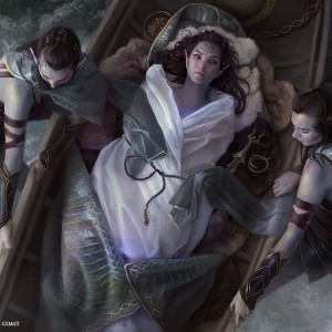 Return Upon the Tide - Kaldheim MtG Art