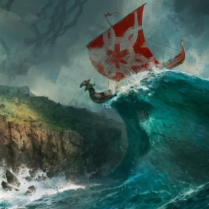 Run Ashore - Kaldheim MtG Art