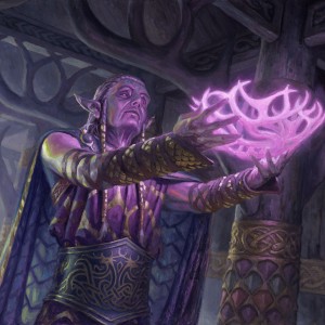 Skemfar Shadowsage - Kaldheim MtG Art