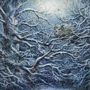 Snow-Covered Forest 2 - Kaldheim MtG Art