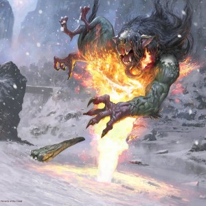 Tundra Fumarole - Kaldheim MtG Art