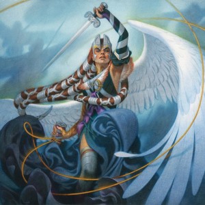 Valkyrie Harbinger - Kaldheim MtG Art