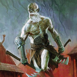 Zombie Berserker Token - Kaldheim MtG Art