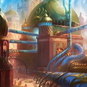 Aether Hub - Kaladesh MtG Art