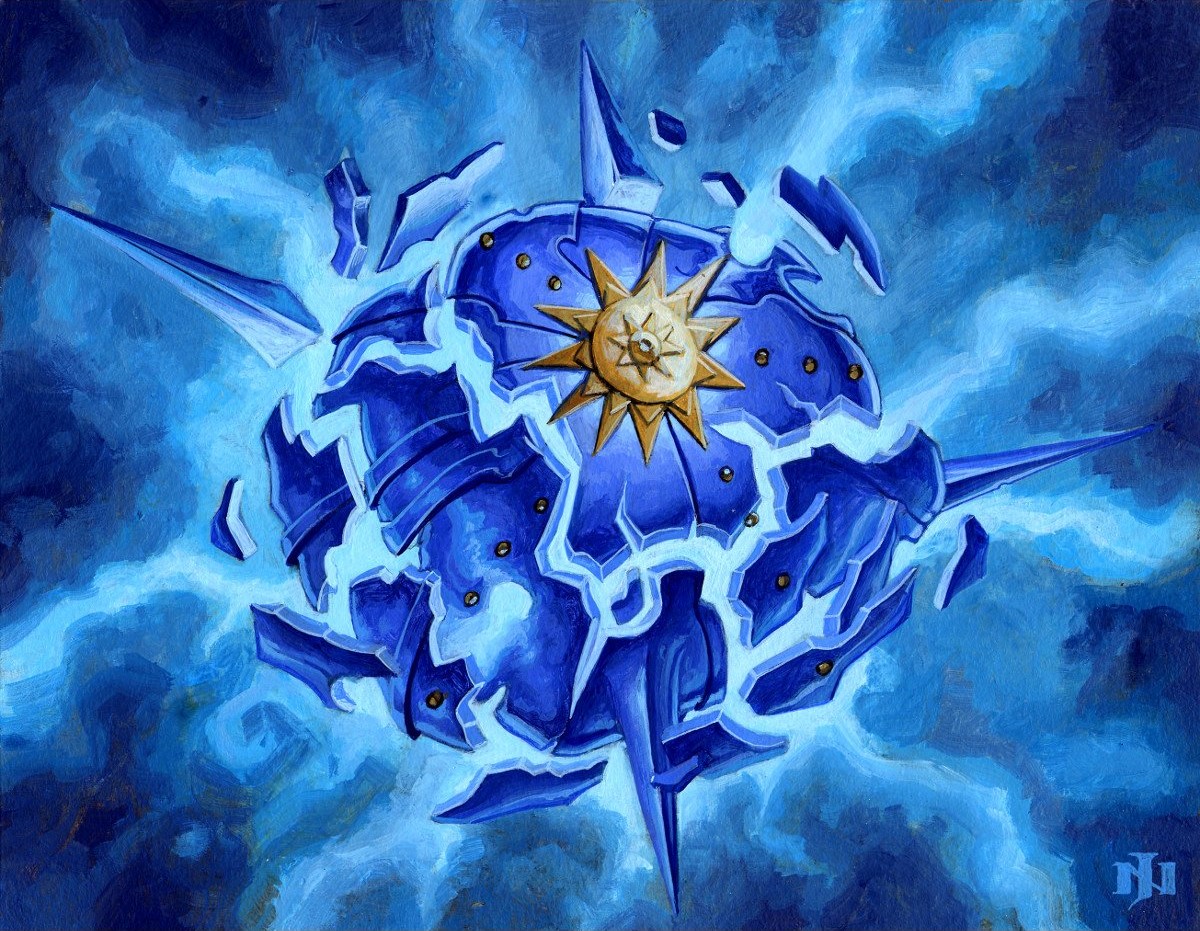 Aether Spellbomb - Mirrodin MtG Art