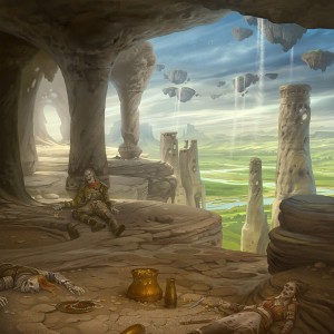 Ancient Tomb (Expeditions) - Battle for Zendikar MtG Art