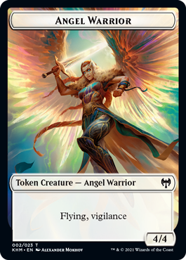 Angel Warrior Token - Kaldheim