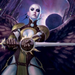 Angel of Despair - Guildpact MtG Art