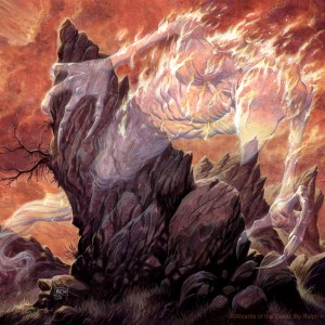 Balefire Liege - Planechase MtG Art