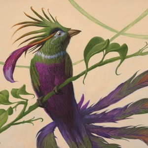 Birds of Paradise - Secret Lair MtG Art