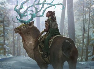 Boreal Outrider MtG Art from Kaldheim Set by Alex Konstad - Art of ...