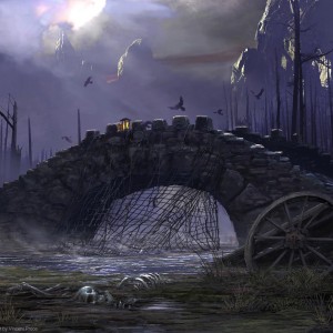 Choked Estuary - Shadows over Innistrad Art