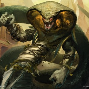 Devotee of Strength - Hour of Devastation MtG Art