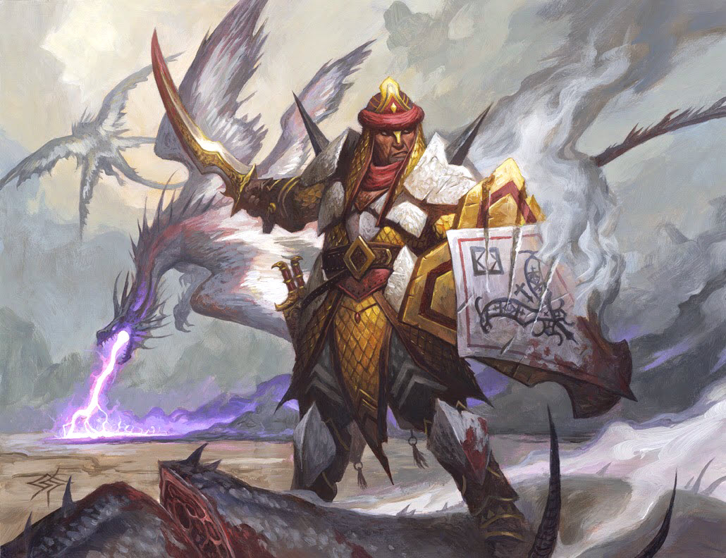 Elite Scaleguard - Fate Reforged MtG Art