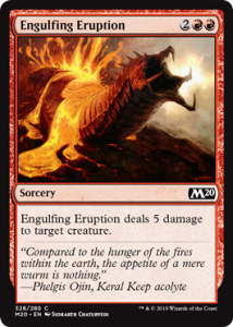 Engulfing Eruption MtG Art from Core Set 2020 Set by Sidharth ...