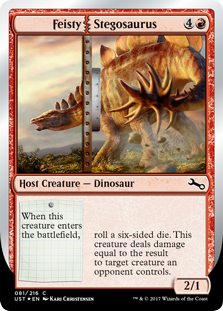 Feisty Stegosaurus