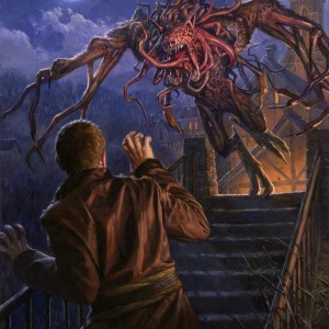 Fibrous Entangler - Eldritch Moon MtG Art