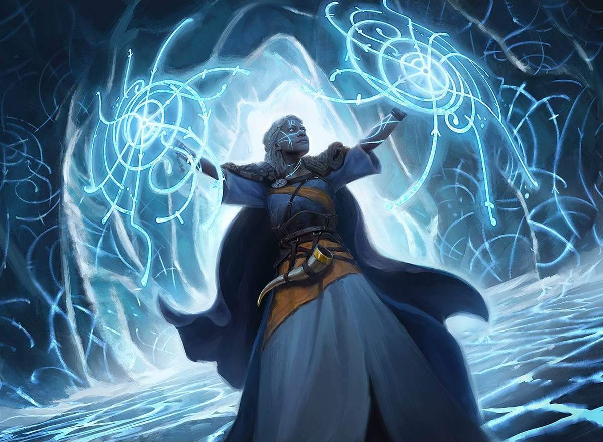 Frost Augur - Kaldheim MtG Art