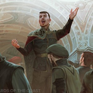 Garrulous Sycophant - Conspiracy Take the Crown MtG Art